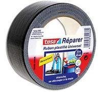 Lot de 6 Rouleaux de toile adhésive renforcée 25m x 50 mm coloris noir G