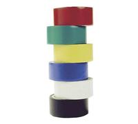 Lot De 6 Rubans Adhésifs Électricien 3m Rouge Jaune Bleu Vert Blanc Noir