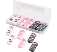 Lot De 6 Rubans Correcteurs De 5 Mm X 6 M, Ruban Correcteur Patte De Chat, Rouleaux Correcteurs, Mini Compact Pour Les Jolies Filles, Fournitures Scolaires Pour Les Enfants De L'école Primaire.