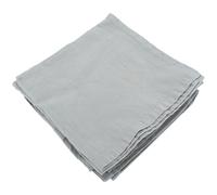 Lot de 6 serviettes de table 40x40 cm collection MATTIS vert lichen