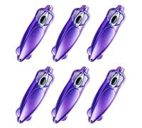 Lot de 6 stylos à bille déformables flexibles et convertibles - Écriture amusante - Cadeau promotionnel