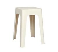 Lot de 6 tabourets empilables SPECTRA - Crème