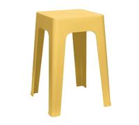 Lot de 6 tabourets empilables SPECTRA - Jaune