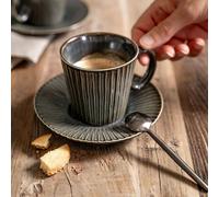 Lot de 6 tasses à café liv 9 cl