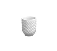 Lot de 6 tasses blanc - "Serenity" | Lot de 6 tasses, 148 ml, 100% porcelaine, 6,4 x 8 cm, Blanc, Micro-ondes, Lave-vaisselle, Collection Serenity