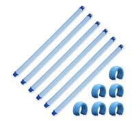 Lot de 6 tuyaux d'aspirateur de piscine R0527700 - Pièces de rechange pour MX6, MX8 - et facile à installer