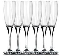 Lot de 6 verre à liqueur, verre à pied, gobelets dégustation en verre, capacité 19 cl- JUANIO - G