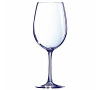 Chef&Sommelier - Lot de 6 Verres à Pied Cabernet Tulipe en Cristallin - Verres de Dégustation Sobres et Élégants - Résistance Hors Norme - Transparence Absolue - Verres à Vins et Cocktails de 47 cl