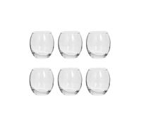 Lot de 6 Verres Bas ""Cesari'Eau"" 40cl Transparent
