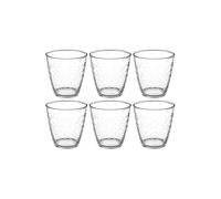 Lot de 6 Verres Bas ""Rome'Eau"" 25cl Transparent