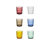 LOT DE 6 VERRES BAS "VANITY"