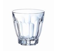 Lot de 6 verres en verre résistant de forme basse 16 rcade