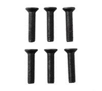 Lot de 6 vis d'adaptation de tige de mandrin de perceuse, vis d'adaptation de tige de mandrin pour perceuse à gauche (M5 x 22 mm)