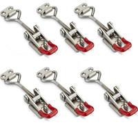 Lot de 6 vis de serrage SOTECH M6 (force de serrage 220 kg, verrouillables) en acier inoxydable SS304