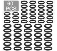 Lot de 60 joints toriques de rechange pour nettoyeur haute pression de 6,35 mm, 0,95 cm, M22 à connexion rapide, joints toriques pour entretien d'étanchéité