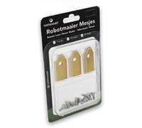 Lot de 60 lames en titane pour robot tondeuse, compatible avec Greenworks