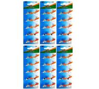 Lot de 60 Piles bouton plates Type AG1/G1 1,5V compatibles LR60 LR621 SR621W 364 - Visiodirect -