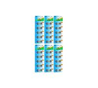 Lot de 60 Piles bouton plates Type AG13 1,5V compatibles LR44 - Visiodirect -