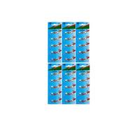 Visiodirect Piles bouton AG4/LR626 - Lot de 60