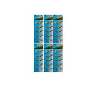 Lot de 60 Piles bouton plates type AG6 1,5V compatibles 371A LR920 LR921 TR920 SR69 CX69 GP71 S21 - Visiodirect -