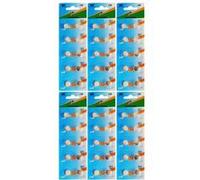 Lot de 60 Piles bouton plates type AG7/G7 1,55V compatibles LR927 395 - Visiodirect -
