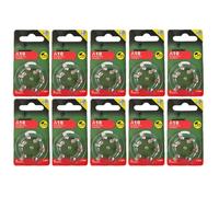 Lot de 60 Piles bouton Zinc Air Type A10/10 1,45V pour appareils auditifs compatibles PR70 - Visiodirect -