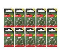Lot de 60 Piles bouton Zinc Air Type A10/10 pour appareils auditifs compatibles PR70 1,45V - -