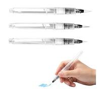 Lot de 60 Pinceaux Aquarelle à Reserve d'eau Rechargeables, Feutres Aquarelle à Pointe Fine, avec Réservoir d'eau Rechargeable pour Aquarelles, Calligraphie, Lettrage et Autres Travaux Manuels