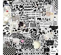 Lot De 65 Autocollants Imperméables Graffiti Esthétiques Pour Agenda Multicolore