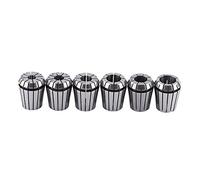 Lot de 6Pcs ER32 10/12/14/16/18/20mm Assortiment Serrages à Ressort Mandrin à Pince CNC Outil Machine Fraisage Gravure avec Haute Précision