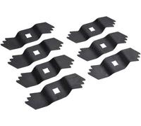 Lot de 7 couteaux de scarificateur - Pour AL-KO 32 38 E P VLE VLB, Comfort, Combi-Care Grizzly - 462219 460773 460303