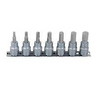 Lot de 7 douilles hexagonales KS TOOLS 911.1544 - Blanc - Chrome vanadium
