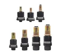 Lot de 7 écrous à riveter, adaptateur en acier au carbone pour | Kit d'outils d'écrou à rivets aveugles pour une utilisation dans les ateliers, les entrepôts, les travaux