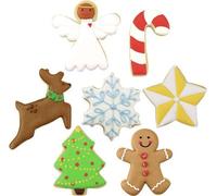 Lot de 7 emporte-pièces pour biscuits de Noël