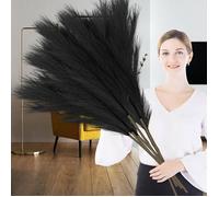 Lot de 7 herbes de la pampa artificielles - 100 cm - Grand bouquet de fleurs séchées - XXL - Décoration b FLEUR-PLANTE ARTIFICIELLE