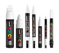Lot De 7 Marqueurs Posca Blanc