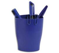 Lot de 7 Pots à crayons ECO bleu - Polystyrène Dimensions : L x H x P cm G