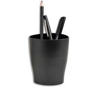 Lot de 7 Pots à crayons ECO noir - Polystyrène Dimensions : L x H x P cm G