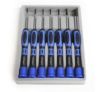 Lot de 7 tournevis de précision pour ordinateur - Coffret d'outils PC