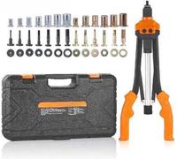 Lot de 70 clous à tête bombée en plastique - coffret inclus - clous métalliques