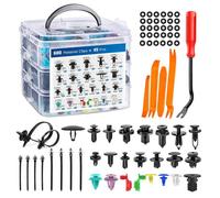 Lot de 725 clips de fixation pour pare-chocs de voiture et kit de fixations en plastique pour carrosserie de voiture