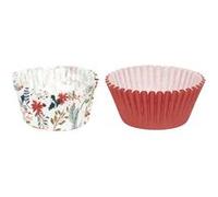 Lot de 75 Caissettes de Cuisson Noël 7cm Multicolore