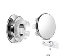 Lot de 8 anneaux de trop-plein double couche (Ø 22 à 24 mm), couvercle de trop-plein pour évier de salle de bain, baignoire et évier de cuisine
