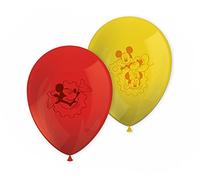 Procos Ballons en latex Playful Mickey motif anniversaire enfant 8 ballons 28 cm