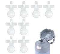 Lot de 8 bouchons de rechange compatibles avec Thermos Funtainer, bouchon de couvercle de bouteille, pièces de rechange accessoires pour bouteille isotherme sous vide en acier inoxydable de 473,6 g