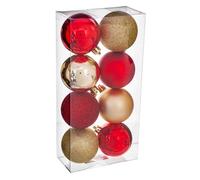 Boules de Noël Colorama - Rouge