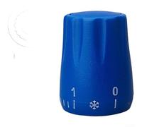 Lot de 8 boutons de collecteur de chauffage au sol avec échelle de débit | Matériau ABS ignifuge, interface à 20 dents, contrôle de débit manuel précis, échelle claire et facile à lire