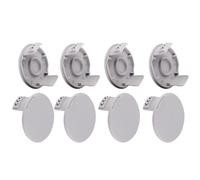 Lot de 8 capuchons de bobine de rechange pour débroussailleuse Ryobi One+ AC14RL3A et Ryobi AC14HCA One+
