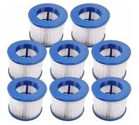 Lot de 8 Cartouches Filtre Spa inite a Visser,Filtre 75 x 100 mm,Filtre Spa pour Lumix Vissable,Filtre pour Spa FL31220(8pcs
