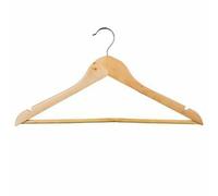 Lot de 8 cintres en bois - Naturel